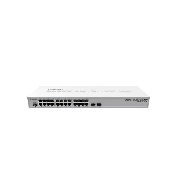 CRS326-24G-2S+RM 24 | Mikrotik 24 Gigabit port Mountable Rack Switch