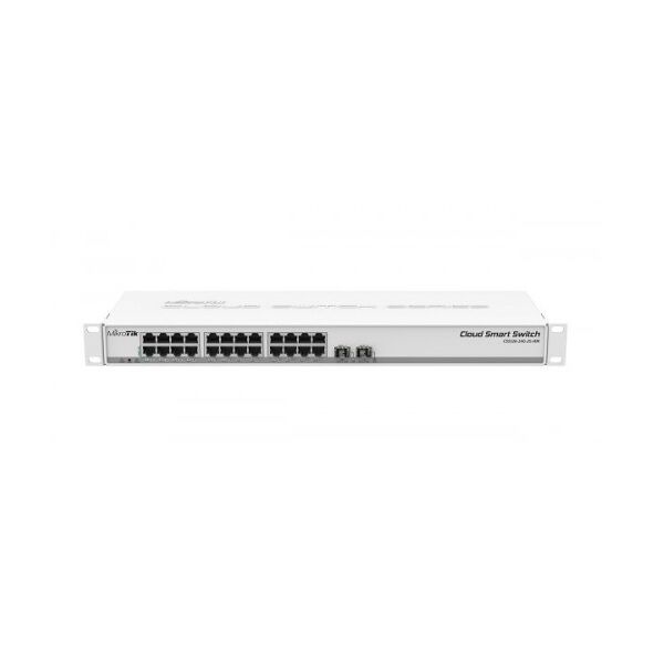 CSS326-24G-2S+RM | Mikrotik 24 port Gigabit Ethernet switch