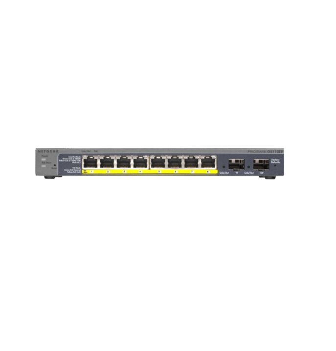 NETGEAR GS110TP 8-PORT GIGABIT SMART SWITCH